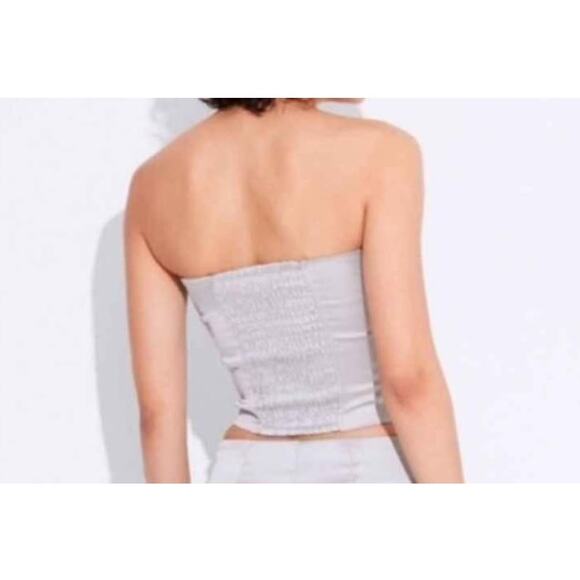 Grey Sheer Women's Top Size XS - Picture 8 of 8